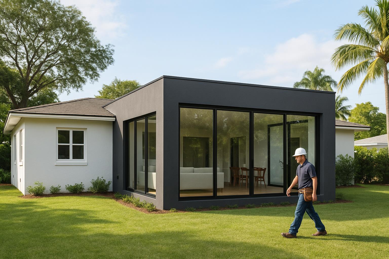 Home Additions service by Miami Building Contractors